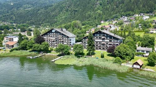 Steindorf am Ossiacher See Apartment | ILSE Seeblick Appartement Haus Hänsel u Gretel am Ossiacher See, Hallenbad, Skiarena Gerlitzen