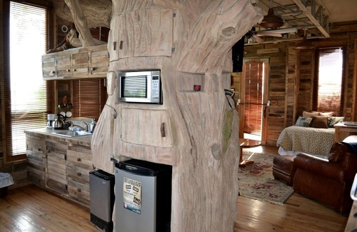 New Braunfels Cabin | Impressive Tree House near the Guadalupe River in New Braunfels, Texas