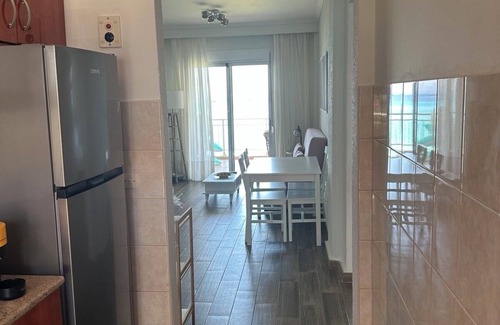 Haniotis Apartment | In front of the beach! Spacious apartment with amazing view.