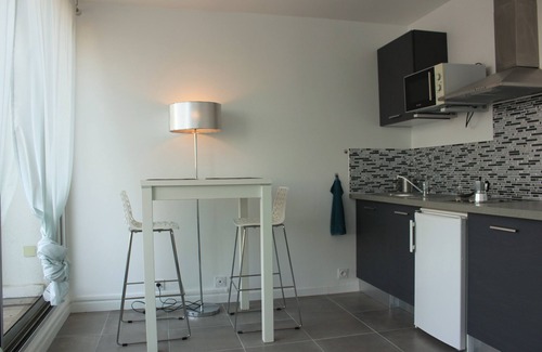 Naturist Village Apartment | In the heart of the NATURAL VILLAGE! Splendid 2-room apartment with very large terrace