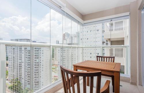 Vila Andrade Apartment | IN4 - Novo Bhaus Morumbi - Shopping Jardim Sul - 50m2 - Linda vista 19o andar - Vaga de Garagem - Acomoda 2 adultos e 1 criança