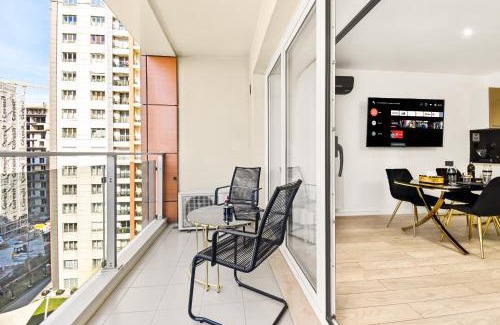 Bucharest Apartment | InCity Studio - Near Bucharest Mall, Balcony - RH Living