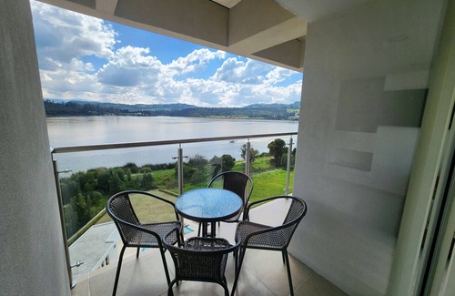 Paipa Apartment | Incredible apartment with panoramic view of the lake