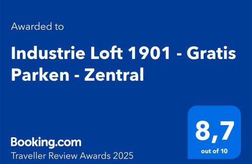 Heppens Apartment | Industrie Loft 1901 - Gratis Parken - Zentral