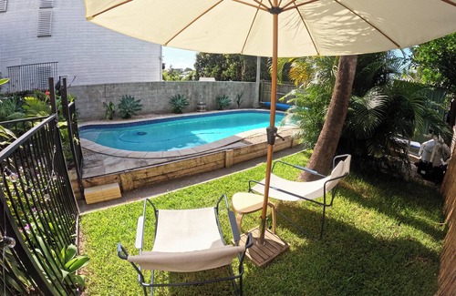 Milton House | Inner City Pool & Hot Tub Retreat, Downstairs Suite