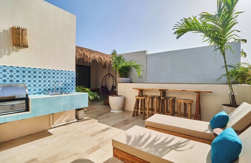 Tulum Condo | Inspirational 3 Bedroom Penthouse with Plunge Pool,walkable to restaurants/barsn