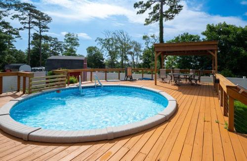 Shallotte House | Intracoastal Ocean Views - Pool - Laid Back Coastal Living