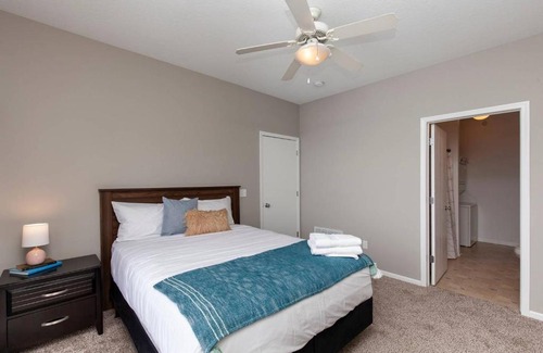 Ames Apartment | Iowa State University Flat + Gym + Pool