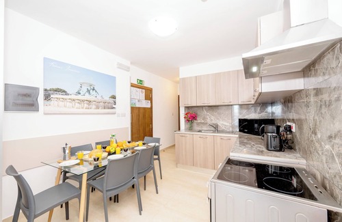 Bugibba Apartment | Islet Seafront Family Apartment