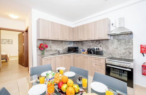 Bugibba Apartment | Islet Seafront Family Apartment