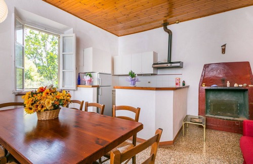 Rosignano Marittimo Villa | Nice apartment in villa for 17 people with pool, TV and pets allowed