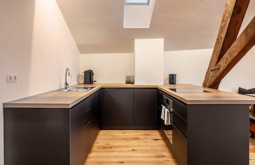 Tramin Apartment | Apartment "Eichhof Wacholder" with Private Covered Terrace, Shared Garden & Wi-Fi