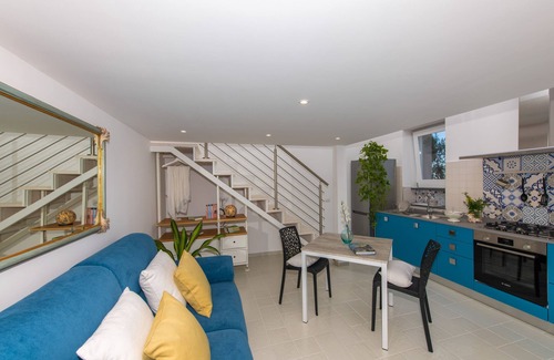 Montepertuso House | Ivi house with private pool sea view