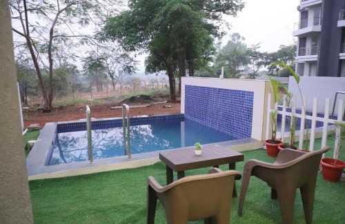 Karjat Apartment | Ivy Bliss Studio with Private Pool, B 09, Karjat