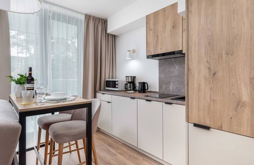 Mielno Apartment | Jantaris A10 | Studio by the Beach | A/C | Balcony