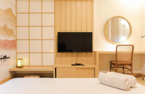 Pondok Aren Apartment | Japanese Cozy Style Studio at Bintaro Embarcadero Apartment By Travelio