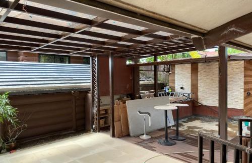 Tagaytay House | JKL Loghomes with Outdoor Jacuzzi