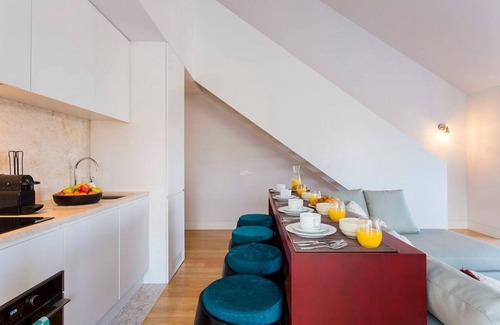 Chiado Apartment | JOIVY Leisure Luxury Downtown Duplex Lisbon by JOIVY