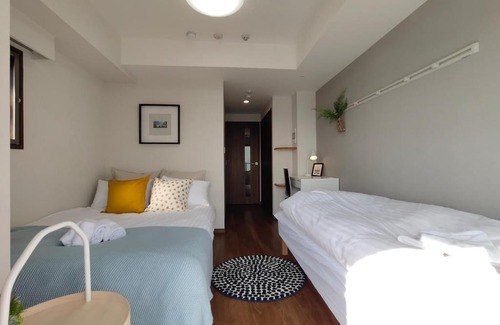 Minamiotsuka Apartment | JROtsuka5min#Minimalist House#FreeWifi&Max3(10F-1)