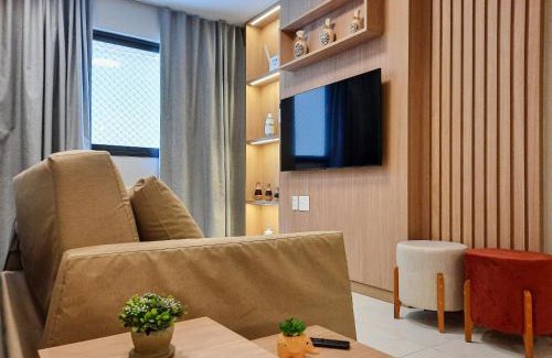 Aldeota Apartment | JSmart Novinho 4 Pessoas Super Completo WiFi Top
