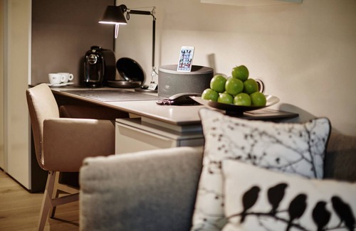 Langscheid Apartment | Junior loft in an elegant design with a large balcony