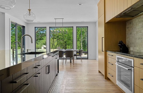 Stevensville House | Juniper Presents: Contemporary 26-Acre Estate w/Beach, Pool, Hot Tub & Sauna