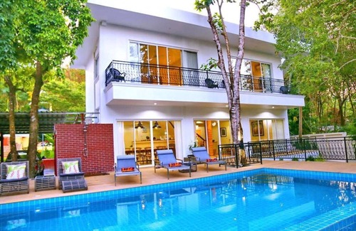 Ko Chang House | K Chang 6BR, 7 BA w/pool and seaview roof terrace