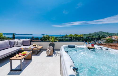 Mlini Apartment | K&N LuxApartment - Jacuzzi and Magnificent Sea view