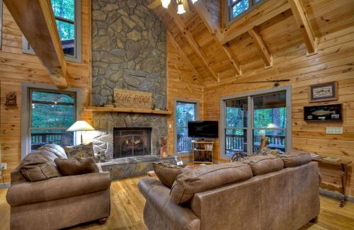 Cashes Valley Villa | K6 Lodge Gather around the firepit soak in the hot tub and splash in the creek