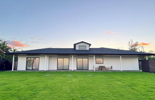 Kahuku House | Kahili Coast Beachfront Estate 3bd 3ba North Shore Oahu