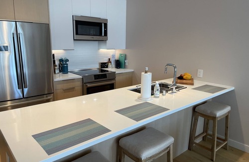 Kaka'ako Condo | Kaka’ako Penthouse Condo with Rental Vehicle