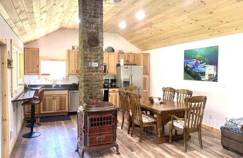Downsville House | Kayak/Canoe/Fish & Relax right from the backyard of this Riverfront 3 B/R home!