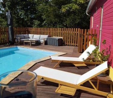 Bouillante House | Kaz Kalina - Gîtes avec piscine partagée