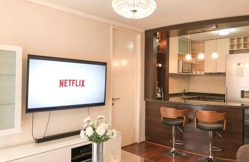 Apoquindo Apartment | Kennedy Dream - Indoor Pool, AC, next to Shopping