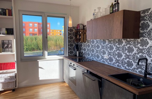 Ketzin/Havel Apartment | Ketzin Havel modern apartment with private garden, close to the water