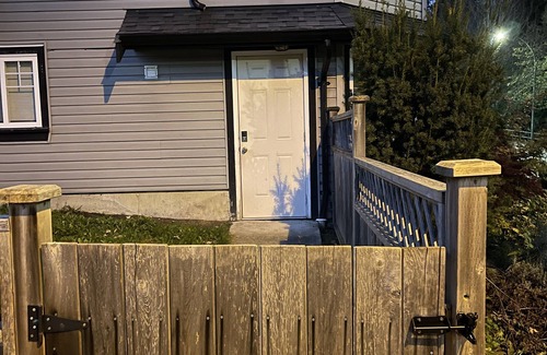 Maple Ridge House | Kickback and relax in this calm stylish space.