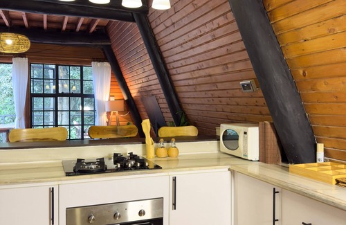 Kiambu Cabin | Kivulini A-Frame Cabin Forest-Wake to 360° forest views in a reimagined retreat.