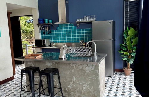 Hua Thanon Villa | Ko Samui Sea View Pool villa Seren, with car, just 400m to the Beach