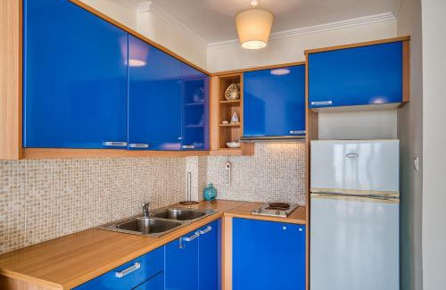 Mastichochoria Apartment | Komi Shoreline Blue Window