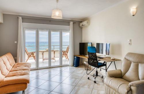 Mastichochoria Apartment | Komi Shoreline Blue Window