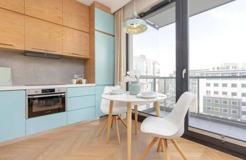 Mokotow Apartment | Konstruktorska 9 | Apartment for Couple | Parking