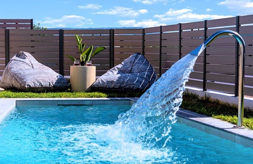 Asprouliani Villa | KS Omega Luxury Villa Heated Pool