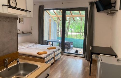 Racice House | KuK Račice - pokoj s malou terasou