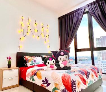 Medini Apartment | KUROMI Theme Suite for Families- 3min drive Legoland & EcoBotanic