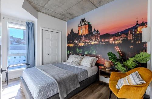 Saint-Roch Apartment | L'Horizon Urbain, Centre Ville, Toit-Terrasse Gym