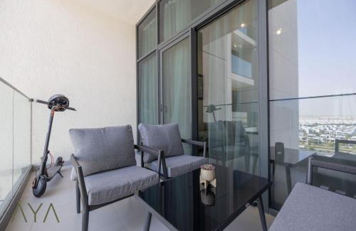 Dubai Apartment | La Brisa - Stylish 2BR Apartment at Dubai Hills with Pool Access By ĀYA Boutique