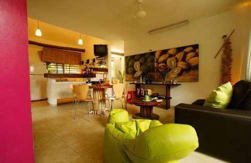 Chelem Villa | La Casa del Xix/with spectacular palapa and mayan pool