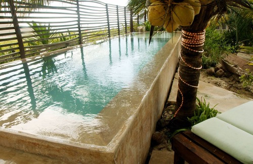 Chelem Villa | La Casa del Xix/with spectacular palapa and mayan pool
