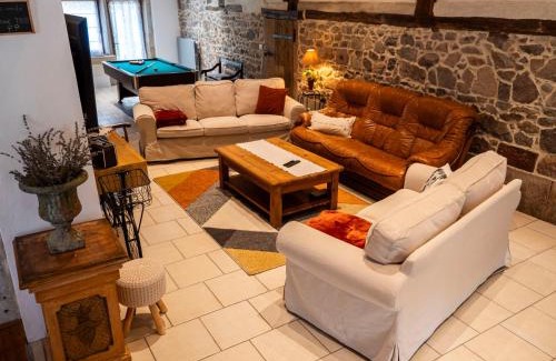 Rupt-sur-Moselle House | La Ferme 1807 Vosges, jacuzzi, sauna, pétanque