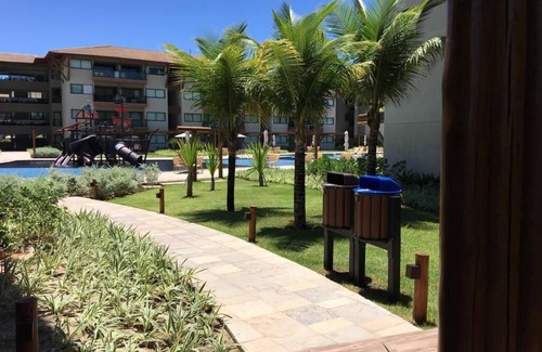Porto de Galinhas Apartment | La Fleur Polynesia Residence & Resort - 2 spacious rooms- 8 people 12X semjuros